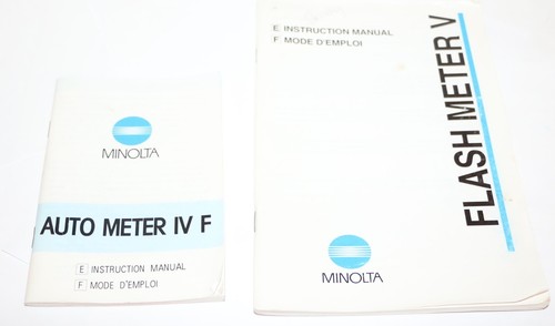 Minolta original auto meter - meter, iv