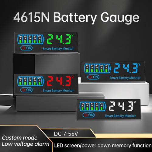 Led battery level indicator - level,