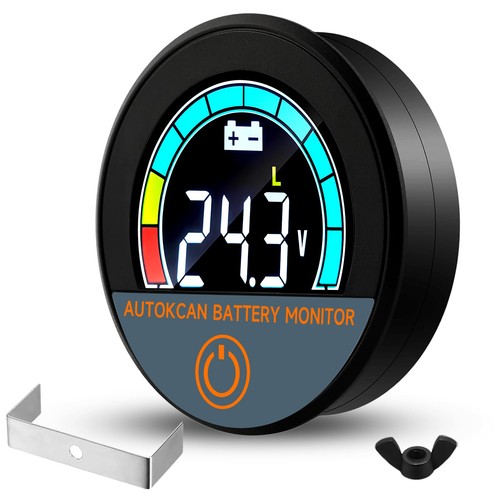 Battery monitor voltage meter - battery,